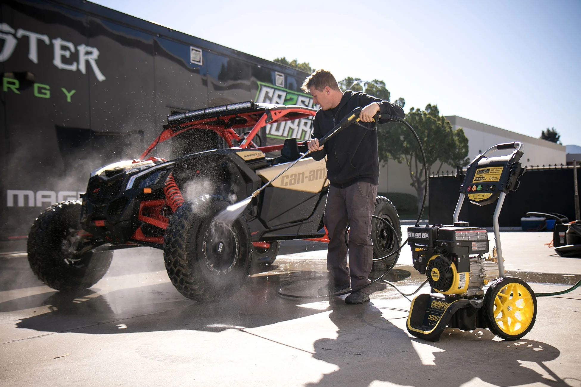 Champion Petrol Pressure Washer 220 Bar (3200 PSI) 9.0 LPM - Image 6